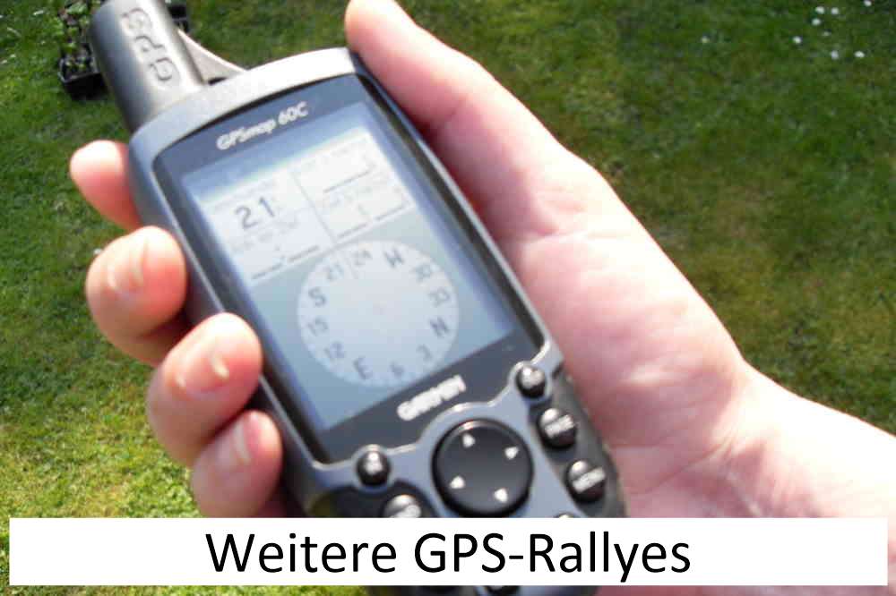 Noch mehr GPS-Rallyes